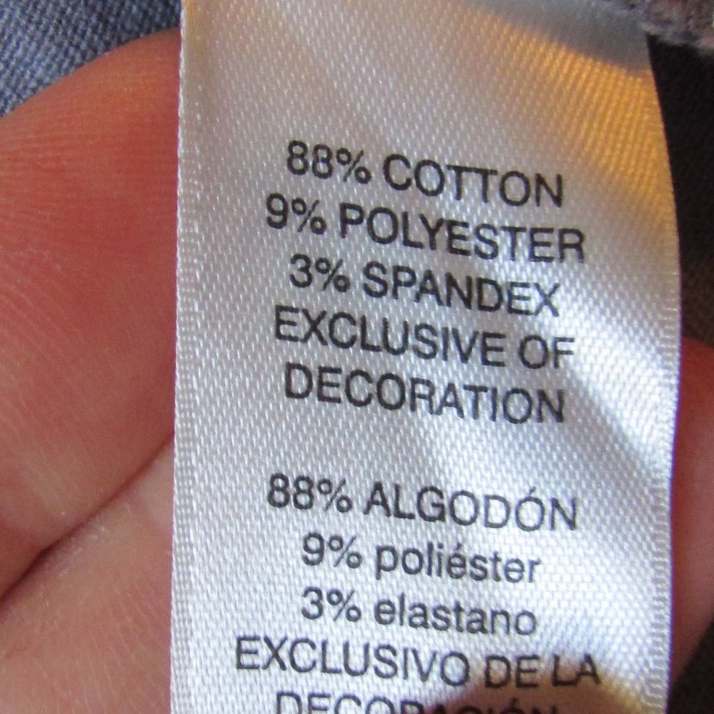 WHBM blue-gray Button-Front Jacket - Picture 9 of 10